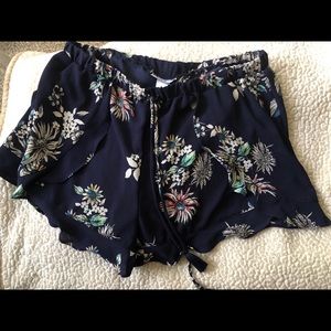 Floral shorts